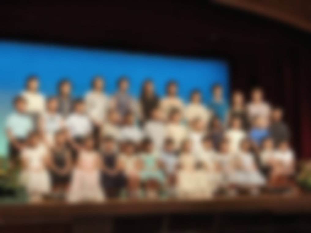 発表会の集合写真
